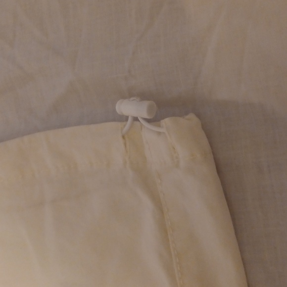 EUC LoveGen Cream Cargo Pants croppable Ankle Size 3/27 like New - Picture 5 of 8